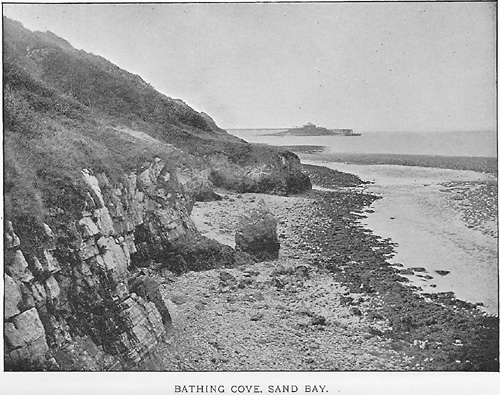 Weston-super-Mare 1890, Bathing Cove, Sand Bay